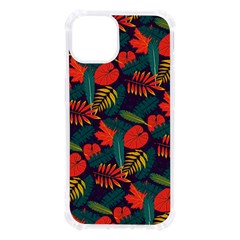 Leaves Pattern Seamless Iphone 13 Tpu Uv Print Case