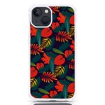 Leaves Pattern Seamless iPhone 13 TPU UV Print Case Front