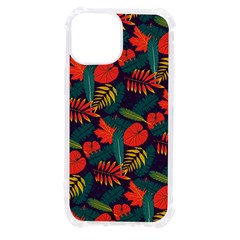 Leaves Pattern Seamless Iphone 13 Mini Tpu Uv Print Case