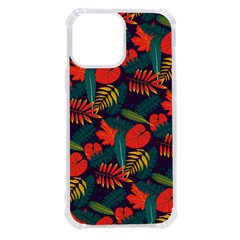 Leaves Pattern Seamless Iphone 13 Pro Max Tpu Uv Print Case by Ravend