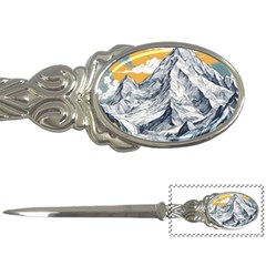 Nature Mountains Landscape Forest Letter Opener by Ravend