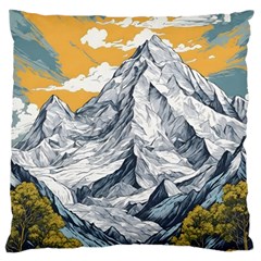 Nature Mountains Landscape Forest Large Cushion Case (two Sides)