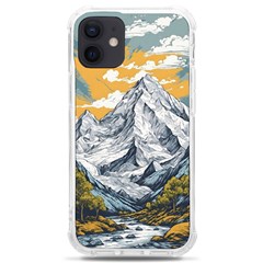 Nature Mountains Landscape Forest Iphone 12 Mini Tpu Uv Print Case	 by Ravend