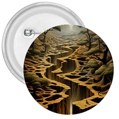 Landscape Mountains Forest Trees Nature 3  Buttons by Ravend