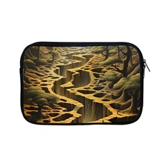 Landscape Mountains Forest Trees Nature Apple Ipad Mini Zipper Cases by Ravend