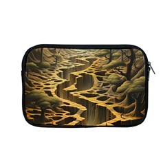 Landscape Mountains Forest Trees Nature Apple Macbook Pro 13  Zipper Case by Ravend