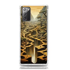 Landscape Mountains Forest Trees Nature Samsung Galaxy Note 20 Tpu Uv Case by Ravend