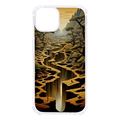 Landscape Mountains Forest Trees Nature Iphone 13 Tpu Uv Print Case by Ravend