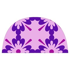 Pink And Purple Flowers Pattern Anti Scalding Pot Cap by shoopshirt