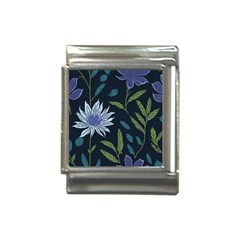 Abstract Floral- Ultra-stead Pantone Fabric Italian Charm (13mm) by shoopshirt