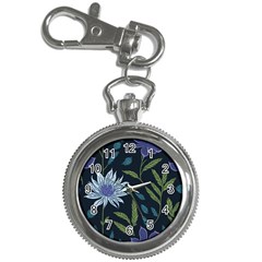 Abstract Floral- Ultra-stead Pantone Fabric Key Chain Watches by shoopshirt