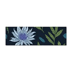 Abstract Floral- Ultra-stead Pantone Fabric Sticker Bumper (100 Pack) by shoopshirt