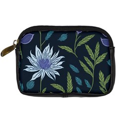 Abstract Floral- Ultra-stead Pantone Fabric Digital Camera Leather Case by shoopshirt