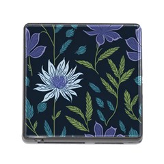 Abstract Floral- Ultra-stead Pantone Fabric Memory Card Reader (square 5 Slot) by shoopshirt