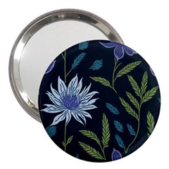 Abstract Floral- Ultra-stead Pantone Fabric 3  Handbag Mirrors by shoopshirt