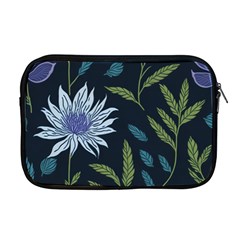 Abstract Floral- Ultra-stead Pantone Fabric Apple Macbook Pro 17  Zipper Case by shoopshirt