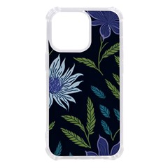 Abstract Floral- Ultra-stead Pantone Fabric Iphone 13 Pro Tpu Uv Print Case by shoopshirt