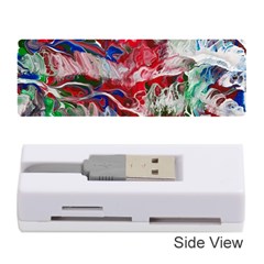 Abstract Waves Memory Card Reader (stick)