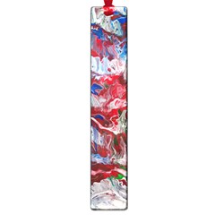 Abstract Waves Large Book Marks by kaleidomarblingart