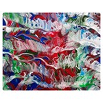 Abstract waves Two Sides Premium Plush Fleece Blanket (Medium) 60 x50  Blanket Front