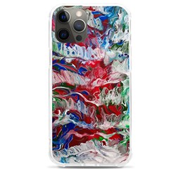 Abstract Waves Iphone 12 Pro Max Tpu Uv Print Case by kaleidomarblingart