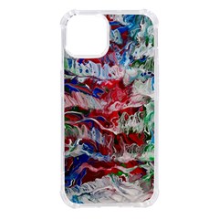 Abstract Waves Iphone 14 Tpu Uv Print Case