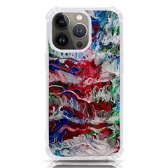 Abstract Waves Iphone 13 Pro Tpu Uv Print Case by kaleidomarblingart