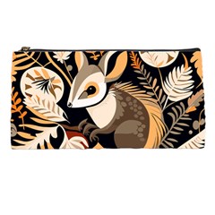 Vintage Possum Pattern Pencil Case by Valentinaart