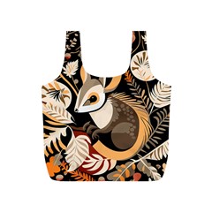 Vintage Possum Pattern Full Print Recycle Bag (s) by Valentinaart