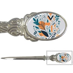 Pattern Flowers Design Nature Letter Opener by uniart180623