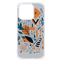 Pattern Flowers Design Nature Iphone 14 Pro Tpu Uv Print Case