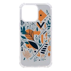 Pattern Flowers Design Nature Iphone 13 Pro Tpu Uv Print Case