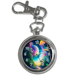 Jungle Moon Light Plants Space Key Chain Watches by uniart180623