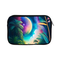 Jungle Moon Light Plants Space Apple Ipad Mini Zipper Cases by uniart180623