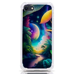 Jungle Moon Light Plants Space Iphone Se