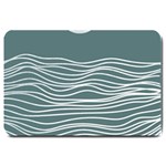 Sea Waves Moon Water Boho Large Doormat 30 x20  Door Mat