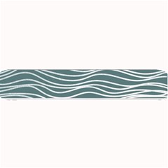 Sea Waves Moon Water Boho Small Bar Mat by uniart180623