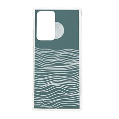 Sea Waves Moon Water Boho Samsung Galaxy Note 20 Ultra Tpu Uv Case by uniart180623