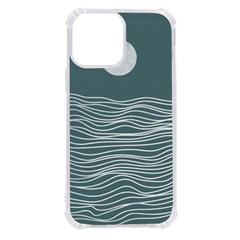 Sea Waves Moon Water Boho Iphone 13 Pro Max Tpu Uv Print Case by uniart180623