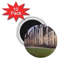 Building City Urban Path Road Skyline 1 75  Magnets (10 Pack)  by uniart180623