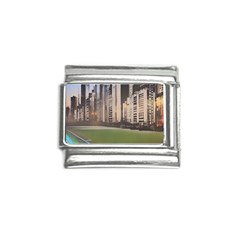 Building City Urban Path Road Skyline Italian Charm (9mm) by uniart180623