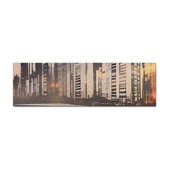 Building City Urban Path Road Skyline Sticker Bumper (100 Pack) by uniart180623