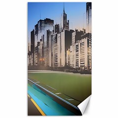 Building City Urban Path Road Skyline Canvas 40  X 72  by uniart180623