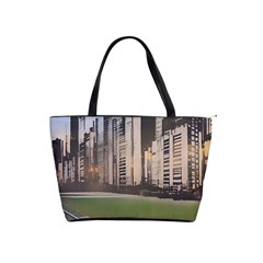 Building City Urban Path Road Skyline Classic Shoulder Handbag by uniart180623