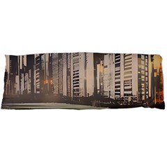 Building City Urban Path Road Skyline Body Pillow Case Dakimakura (two Sides) by uniart180623