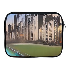 Building City Urban Path Road Skyline Apple Ipad 2/3/4 Zipper Cases by uniart180623