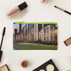 Building City Urban Path Road Skyline Cosmetic Bag (xs) by uniart180623