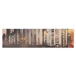 Building City Urban Path Road Skyline Oblong Satin Scarf (16  x 60 ) Front