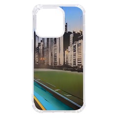 Building City Urban Path Road Skyline Iphone 14 Pro Tpu Uv Print Case by uniart180623