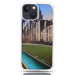 Building City Urban Path Road Skyline Iphone 13 Mini Tpu Uv Print Case by uniart180623